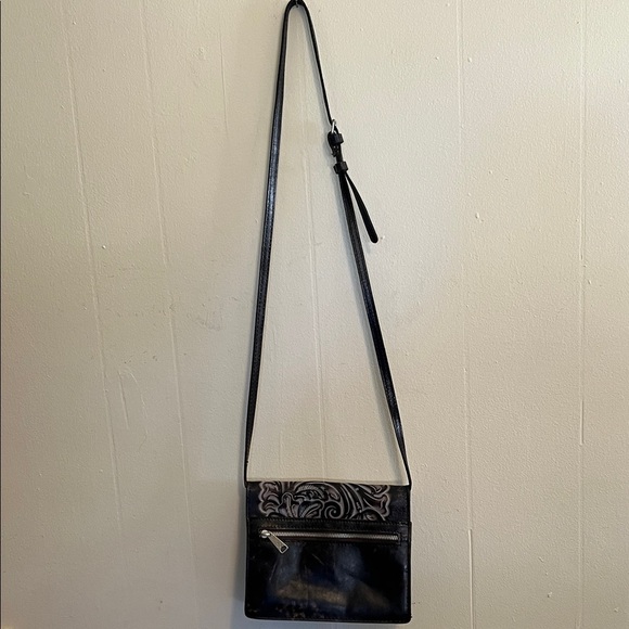 Patricia Nash Black and Blue Crossbody Bag - Picture 6 of 9
